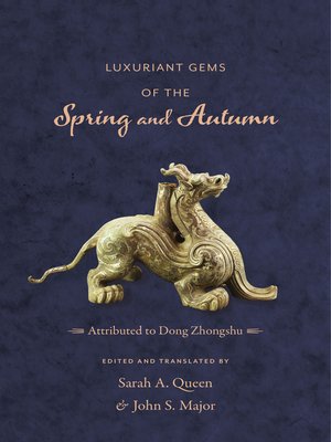 cover image of Luxuriant Gems of the Spring and Autumn